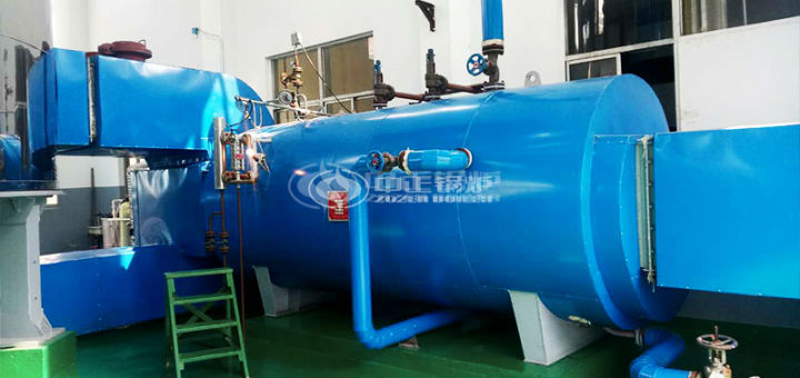 河南順祥800萬大卡有機熱載體鍋爐項目