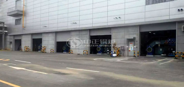 中煙25噸燃氣蒸汽鍋爐項目